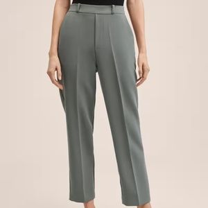 Mango Elastic Waist Pants